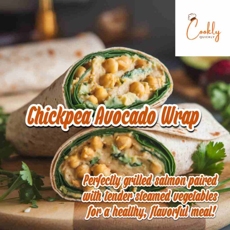 Chickpea Avocado Wrap