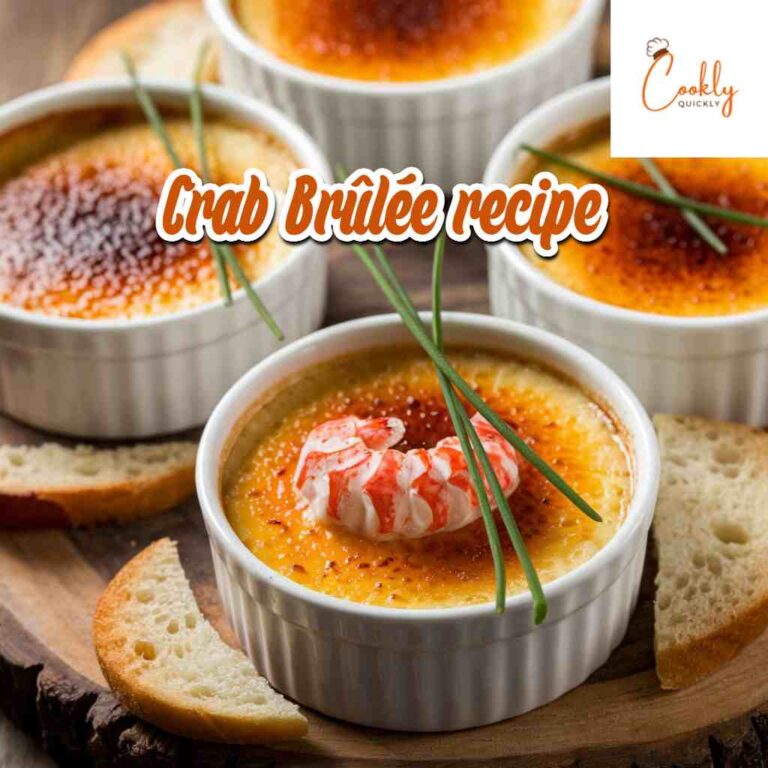 Crab Brûlée recipe