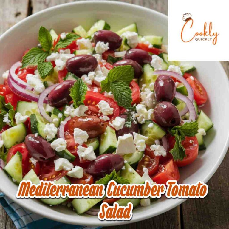 Mediterranean Cucumber Tomato Salad