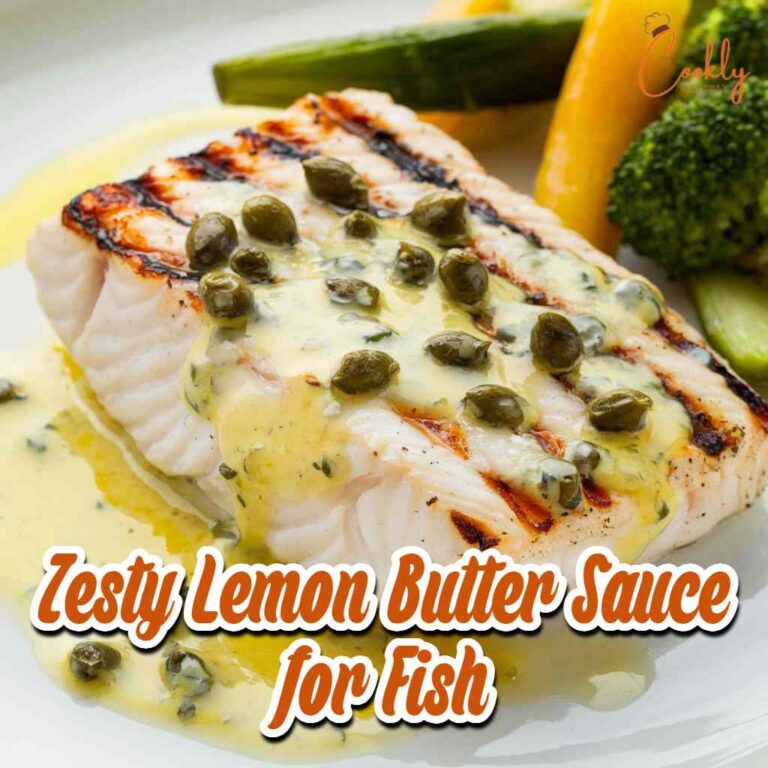 Zesty Lemon Butter Sauce for Fish